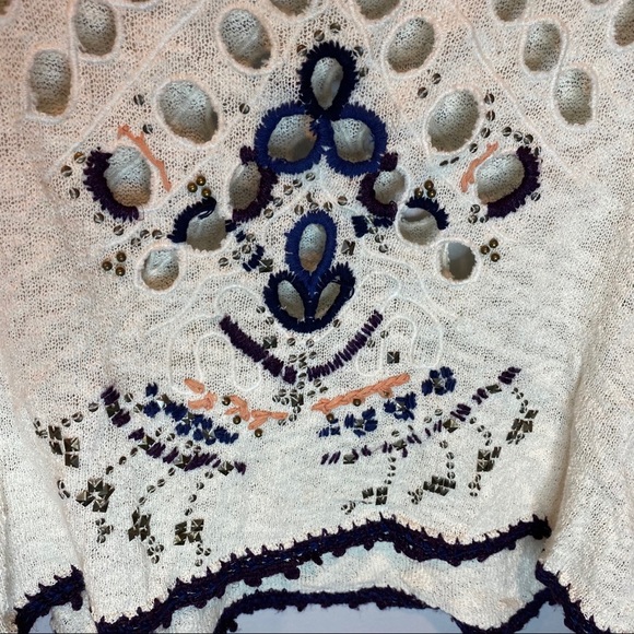 Free People Crochet Embellished Tank - Picture 2 of 5